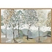 Breezy Landscape Trees I Framed Canvas Art Print