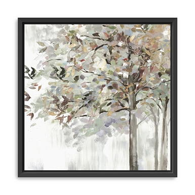 Autumn Leaves Neutral Giclee Canvas Art, 30x30 in. | Kirklands Home