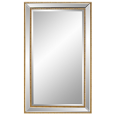 Large Silver Luxe Mirror, 37.2x67.2 in.