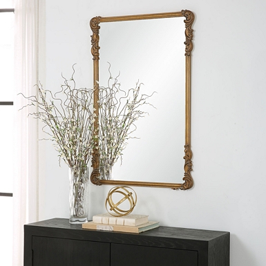 Antique deals gold mirror