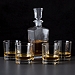 5-pc. Whiskey Decanter and DOF Glass Set