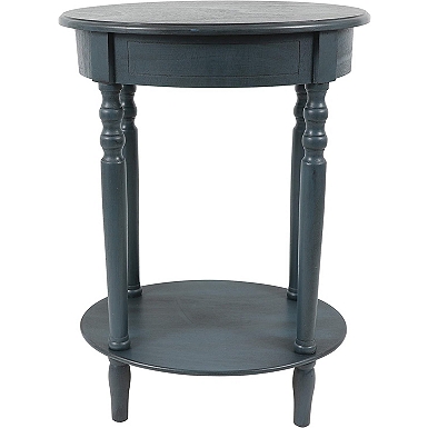 Corina scalloped deals accent table