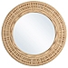 Bamboo Breeze Woven Wall Mirror