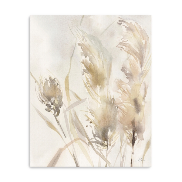 Light Pampas Grasses Canvas Art Print, 24x30 in. Kirklands Home
