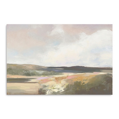 Dreamy Landscape Framed Canvas Art Print