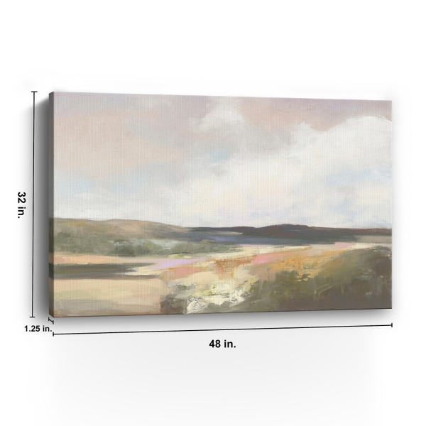 Dawn by the Water Canvas Art Print, 48x32 in.