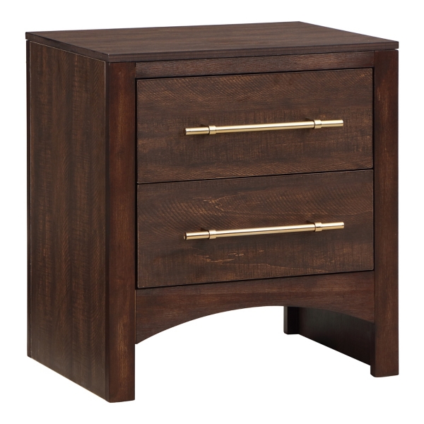 Walnut 2Drawer Wood Nightstand Kirklands Home