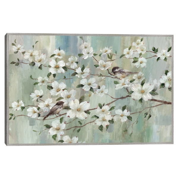 Spring's Song Framed Canvas Art Print | Kirklands Home