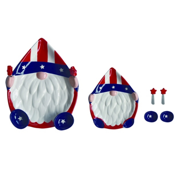 Uncle Sam Gnome 5-pc. Chip & Dip Serving Set