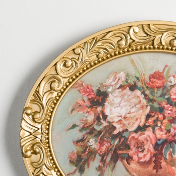 Renaissance Floral Framed Art Print