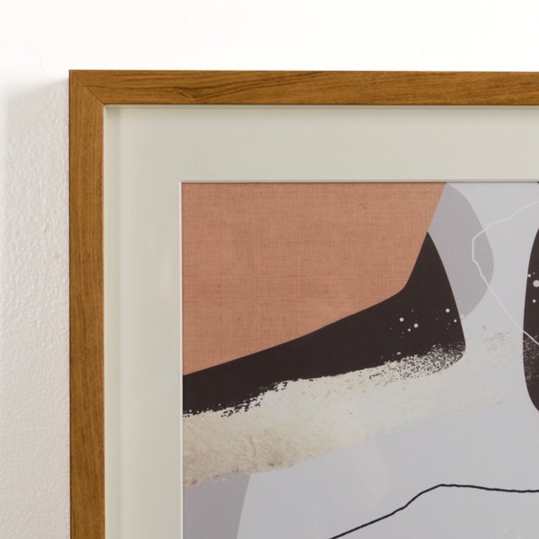 Abstract Space Framed Art Prints, Set of 2