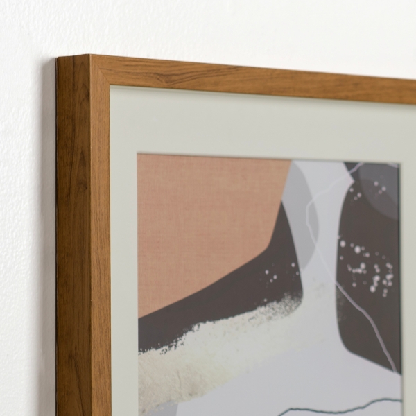 Abstract Space Framed Art Prints, Set of 2