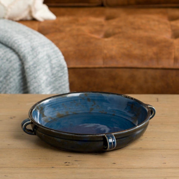 Denim Blue Ceramic Decorative Bowl Kirklands Home