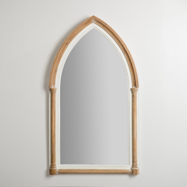 GOTHIC ARCH CANDLE HOLDER WITH MIRROR - home