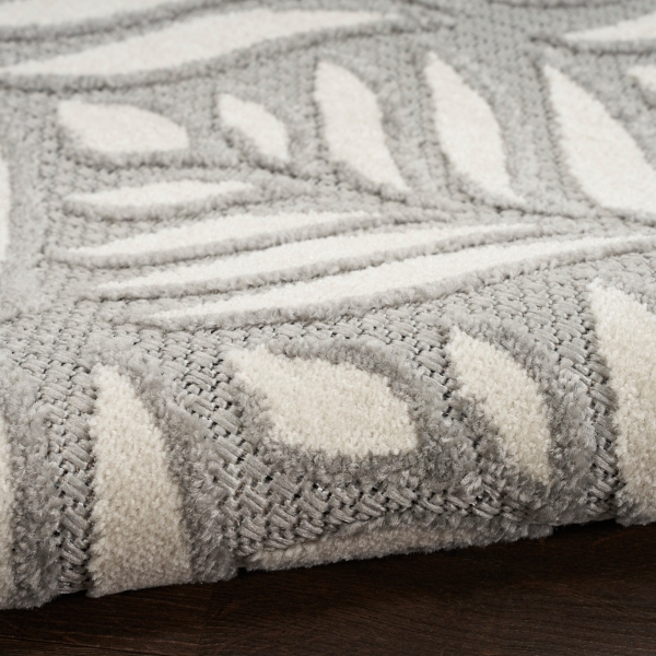 Aloha Ash Botanical Indoor/Outdoor Area Rug, 9x12