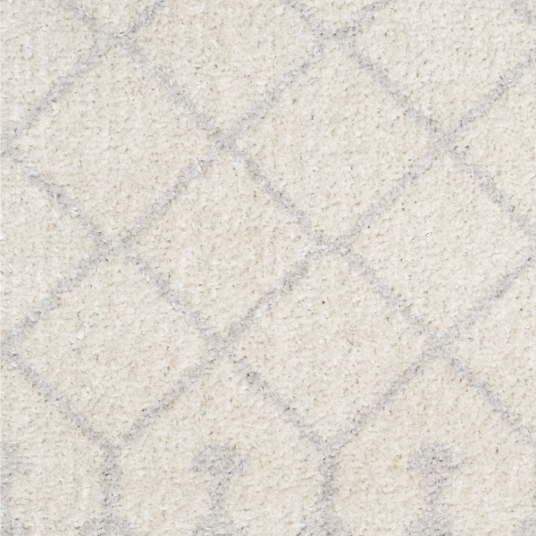 Ivory Moroccan Washable Area Rug
