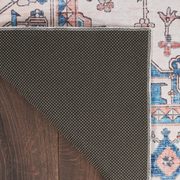 Fulton Coral Medallion Area Rug, 7x9