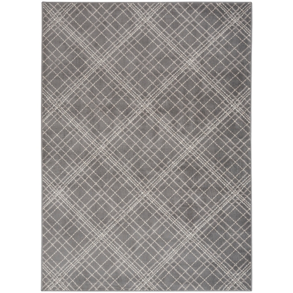 Jubilant Gray Abstract Area Rug, 7x9 Kirklands Home