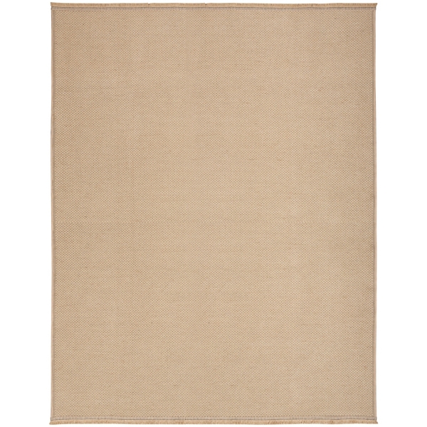 Natural Jute Solid Woven Area Rug, 7x9 Kirklands Home