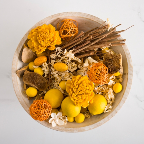 Yellow Yuzu Lemon Potpourri Kirklands Home