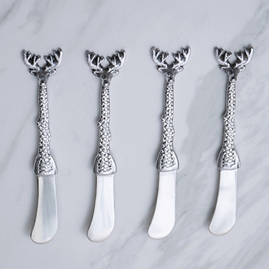 Celia Cheese Knives, Spreader & Fork Set