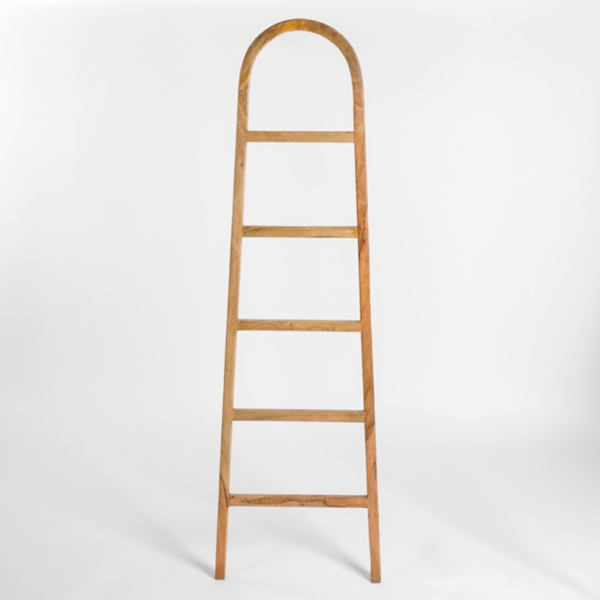 Natural Wood Arch Blanket Ladder Kirklands Home