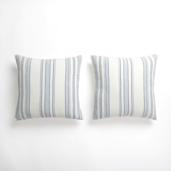Jolene Striped Woven Pillows