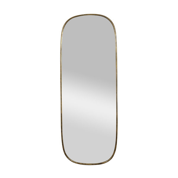 Brass Rounded Rectangular Wall Mirror Kirklands Home
