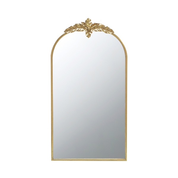Arch Gold Leaf Top Mirror Kirklands Home