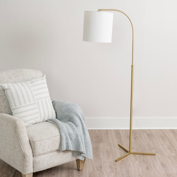 Gold Metal Arc Floor Lamp Kirklands Home