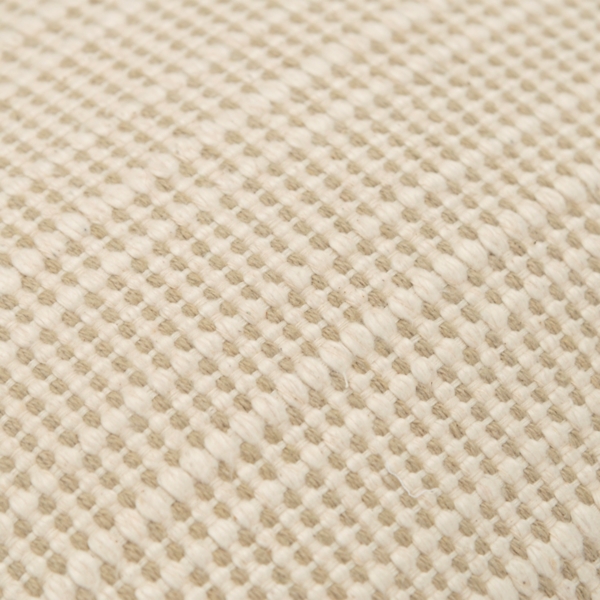 Natural Woven Throw Pillow