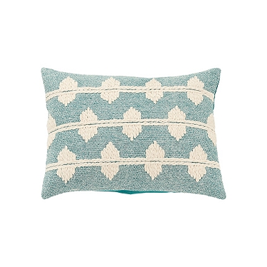 Beaded lumbar outlet pillow