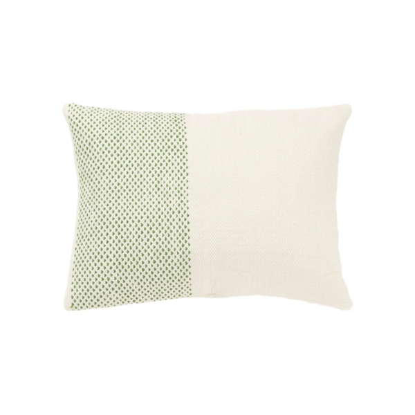 Green Dotted Colorblock Throw Pillow Kirklands Home