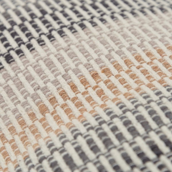 Neutral Ombre Stripe Throw Pillow