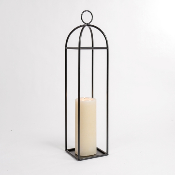 Black Iron Carlisle Lantern, 38 in. Kirklands Home