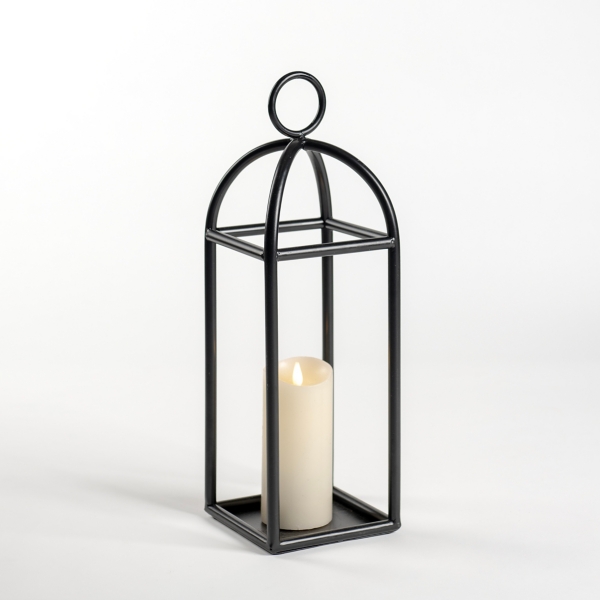 Black Iron Carlisle Lantern, 19 in. Kirklands Home