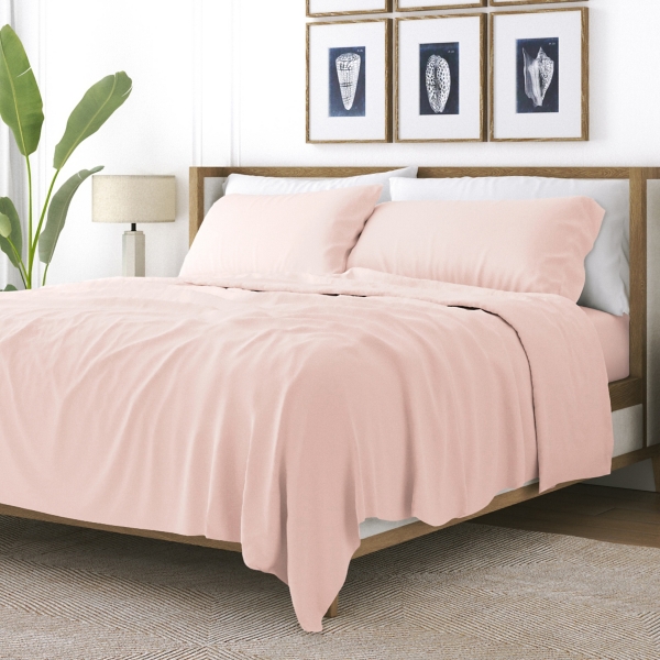 Blush Ultra Soft 3-pc. Twin XL Sheet Set