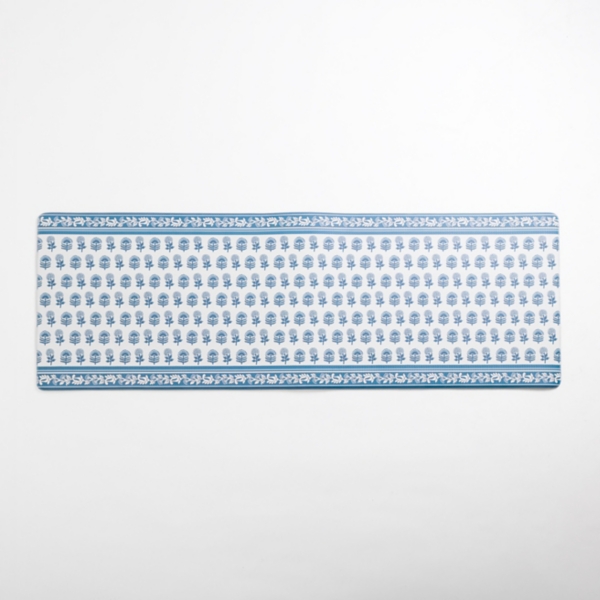 Blue Floral Kitchen Mat Runner Kirklands Home