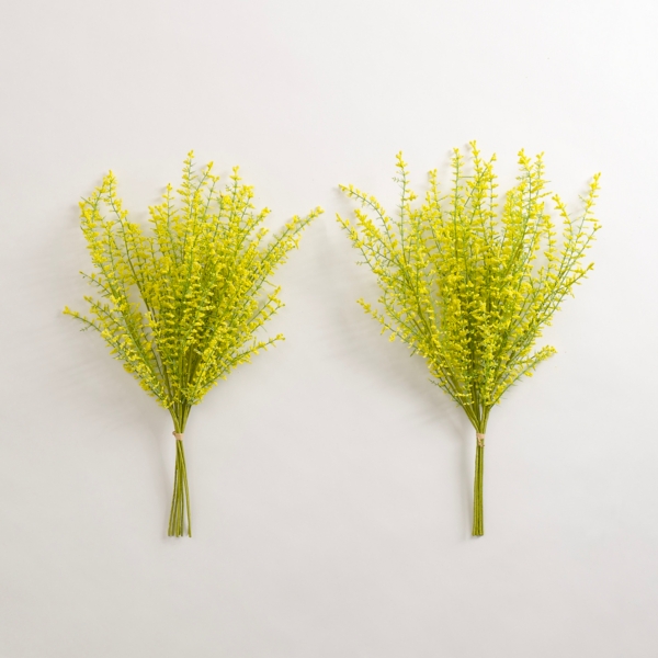 Blue Spring Flower Stems, Set of 2