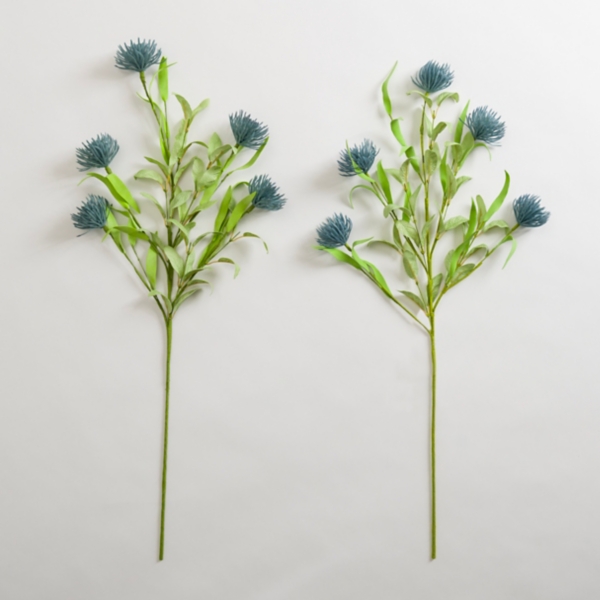 Blue Thistle Stems, Set of 2 Kirklands Home