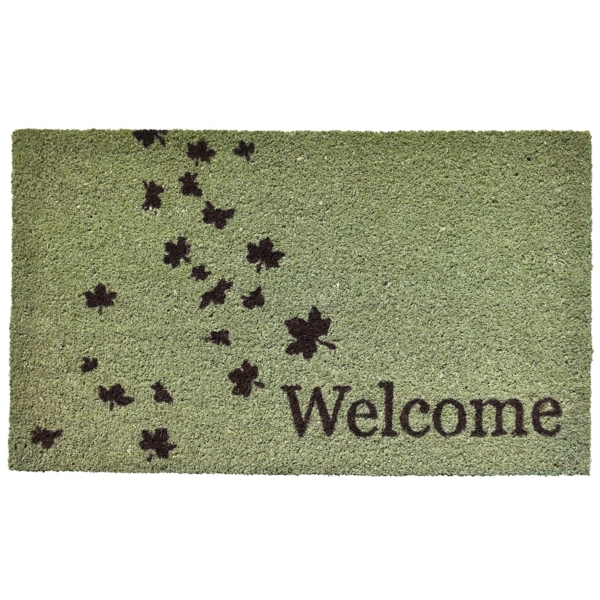 Green Leaves Doormat Kirklands Home