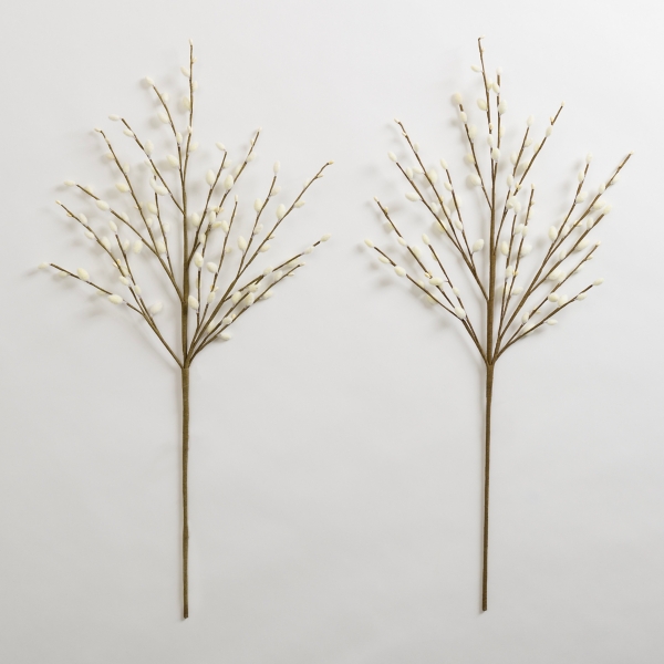 Cream Willow Stems, Set of 2 Kirklands Home