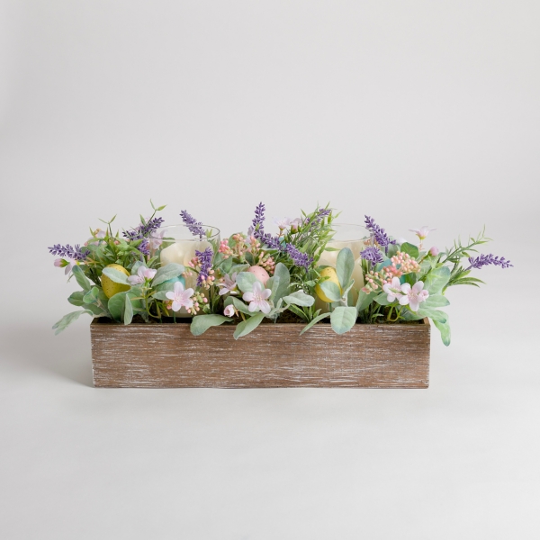 Kirkland's New! Lavender & Lamb's Ear Centerpiece