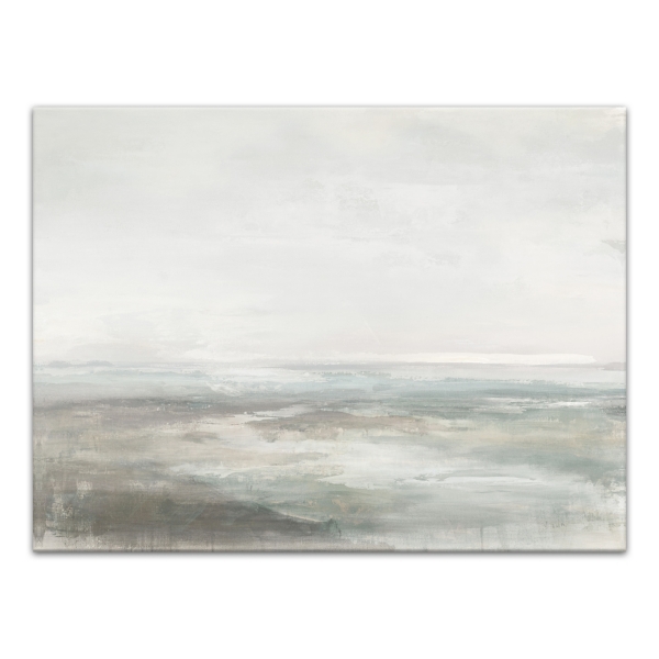 Gray Abstract Seascape Canvas Art Print Kirklands Home