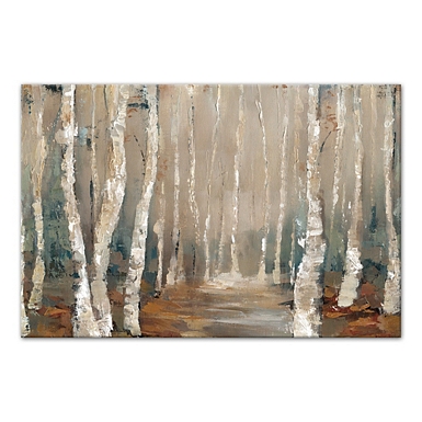 Autumn Leaves Neutral Giclee Canvas Art, 30x30 in. | Kirklands Home