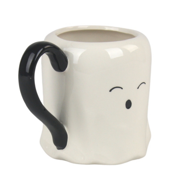 Cute Ghost Mugs, Set of 4