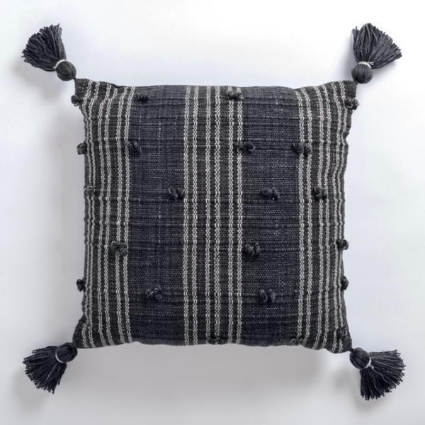 Black Boho Outdoor Pillow Kirklands Home