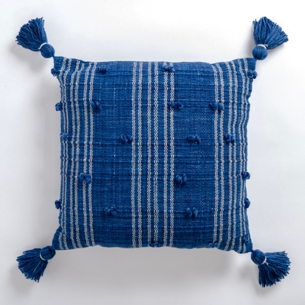 Navy Blue Boho Outdoor Pillow Kirklands Home
