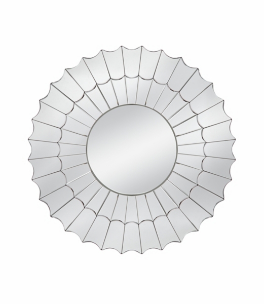 Round Scalloped Wall Mirror Kirklands Home