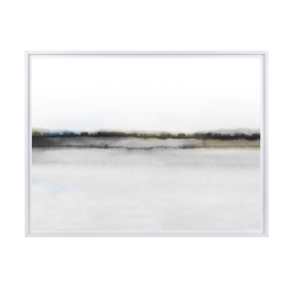In The Distance White Framed Art Print, 32x24